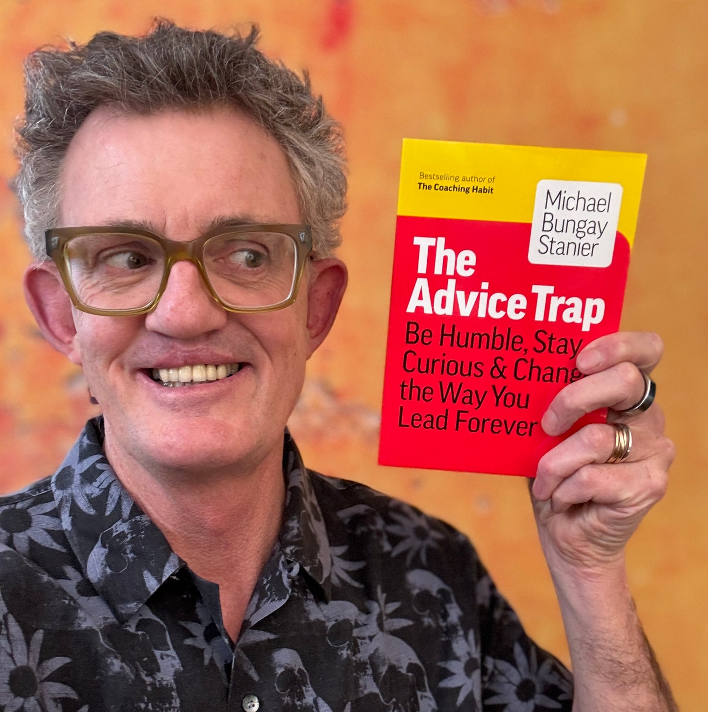 Signed copy of *The Advice Trap*