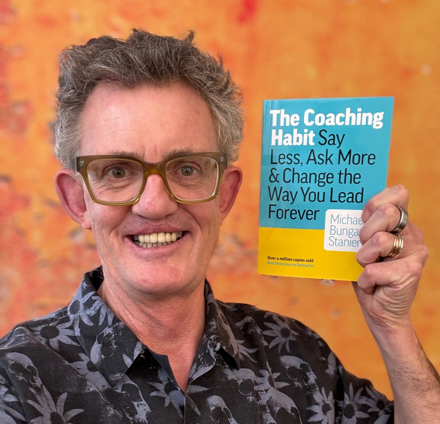 Signed copy of *The Coaching Habit*
